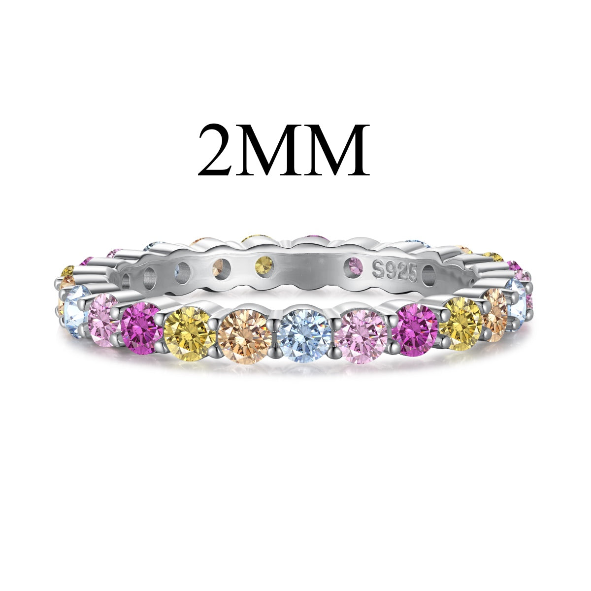 [Shinejoy Jewelry]Dazzling Resplendent Round Cut Party Ring