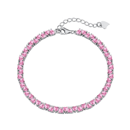 [Shinejoy Jewelry]Dazzling Romantic Heart Shape Lover Bracelet
