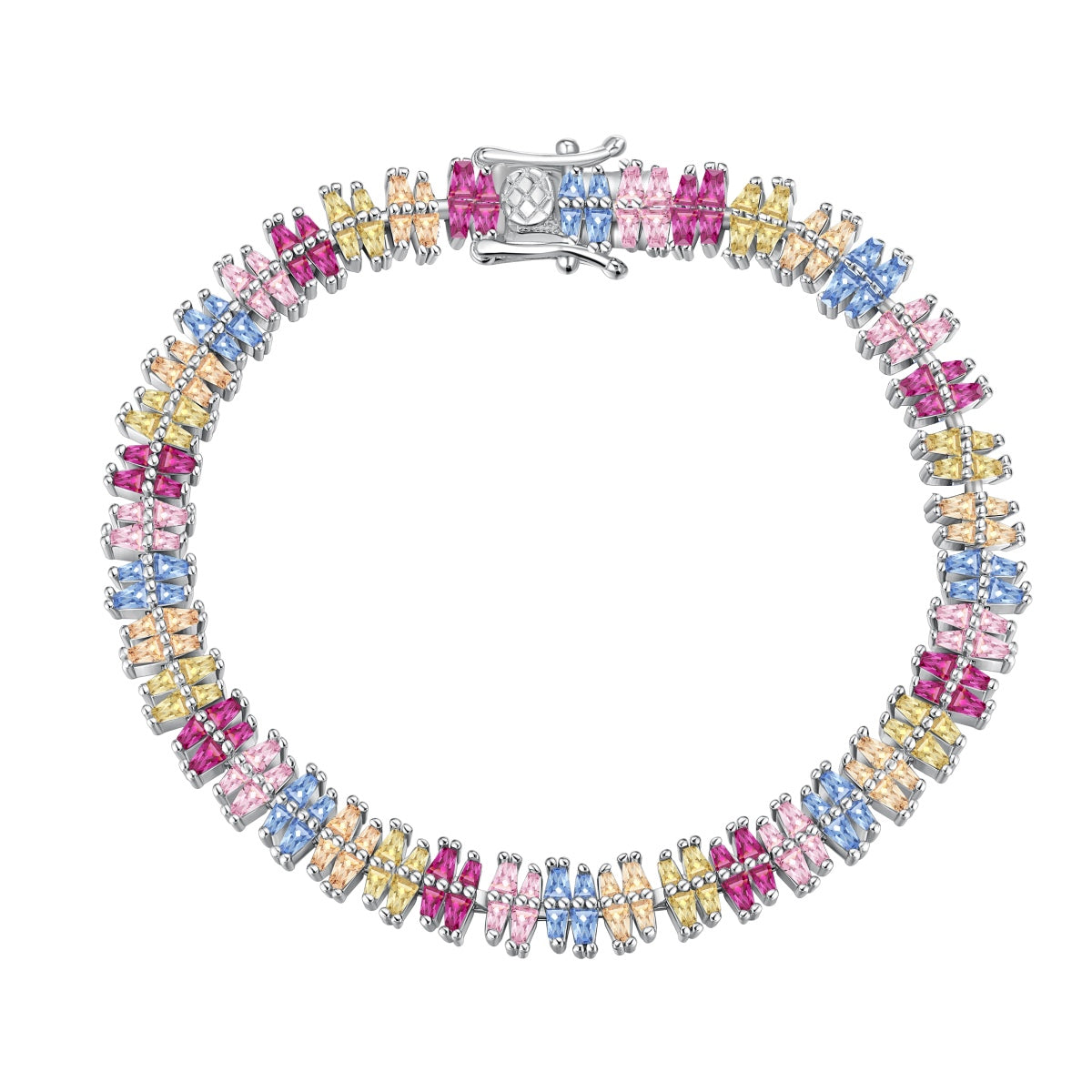 [Shinejoy Jewelry]Sparkling Exquisite Multi Cut Party Bracelet