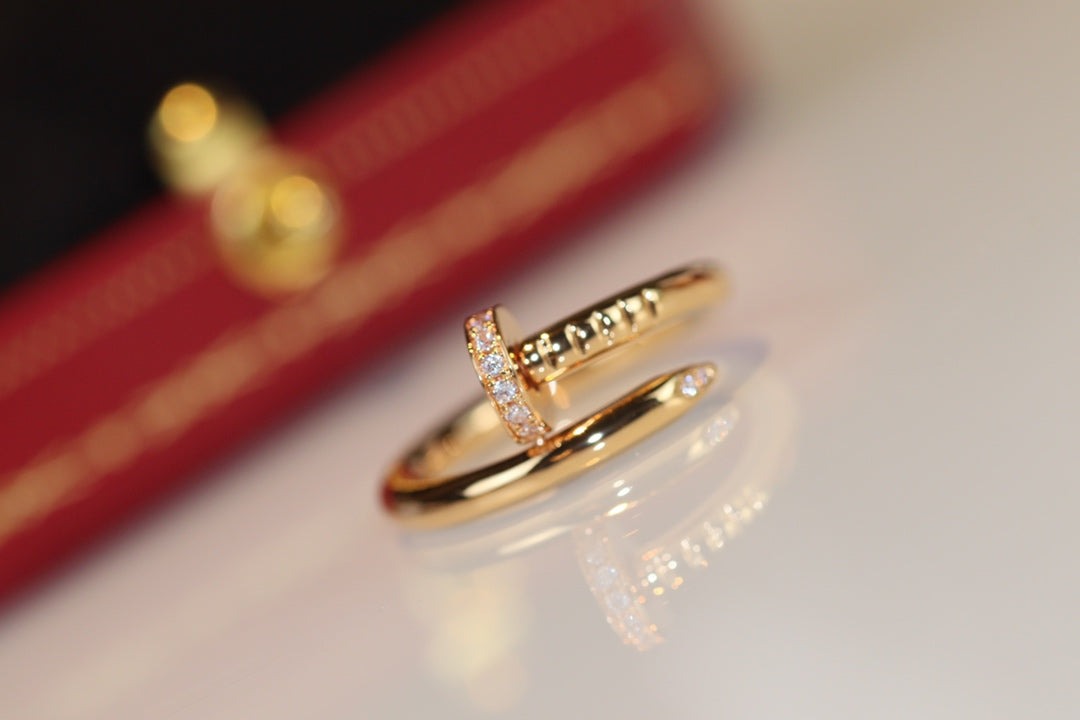 [Shinejoy]JUSTE RING 2.65MM GOLD DIAMOND