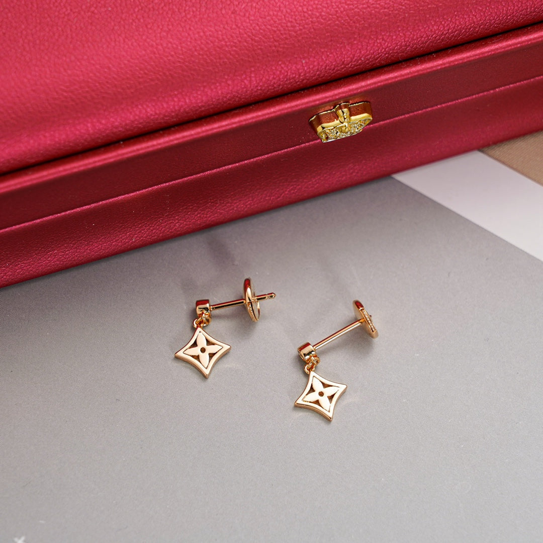 [Shinejoy]STAR EARRINGS GOLD