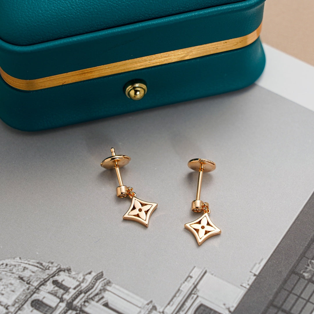 [Shinejoy]STAR EARRINGS GOLD