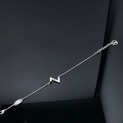 [Shinejoy]VOLT LV LOGO BRACELET