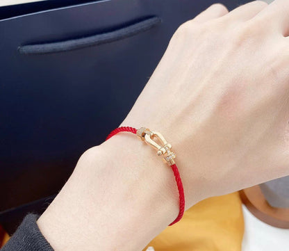 [Shinejoy]FORCE 10 HALF DIAMOND PINK GOLD RED CORDERI LARGE AND MEDIUM MODEL