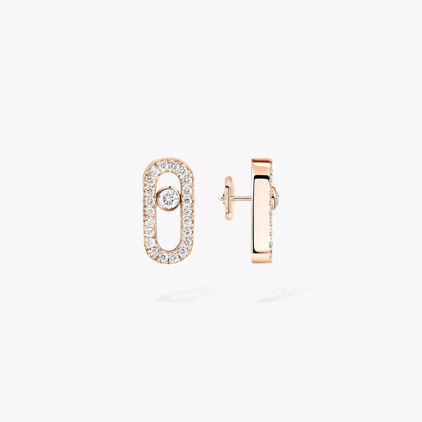 [Shinejoy]Move Uno Diamond Earrings
